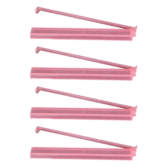 Professional Mahjong Accessories Set Of 4 Clear Acrylic Mahjong Racks With Pusher Perfect For Family Parties Practice