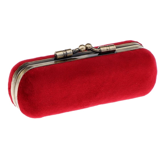 Professional Makeup Bag Cosmetic Storage Box Handle Organizer Travel Case - Purplish Red, as described
