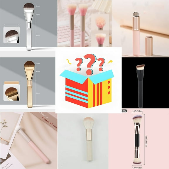 Professional Makeup Brush Set 8 Premium Brushes Travel Beauty Gift for Halloween Christmas