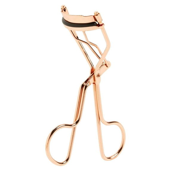 Professional Makeup Tool For Eyelashes, Pinch Pain FREE Metal Eyelash Curler 1PC, Golden Color