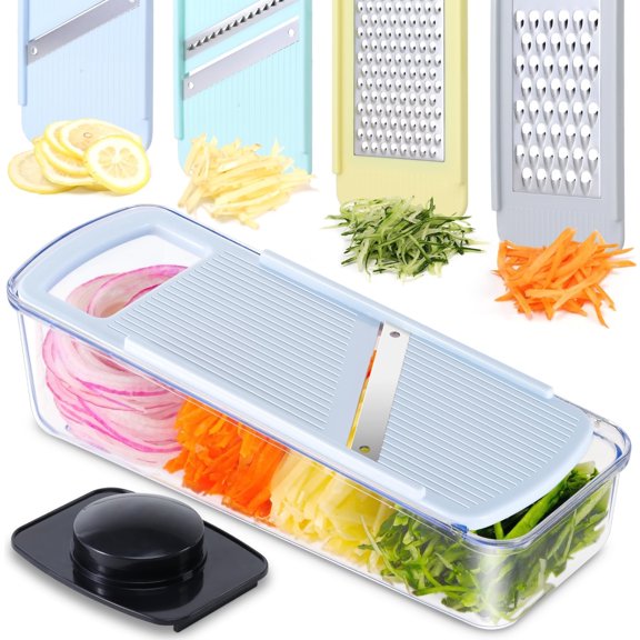 Professional Mandoline Slicer for Kitchen, Multi Purpose Vegetable Slicer Cutter, Vegetable Cutter Onion Cutter