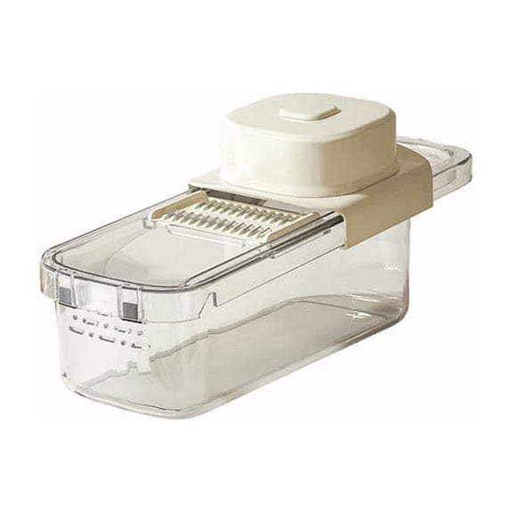 Professional Mandoline Slicer for Kitchen, Multi Purpose Vegetable Slicer , Vegetable Onion Cutter for Veggie Fruit Cheese White
