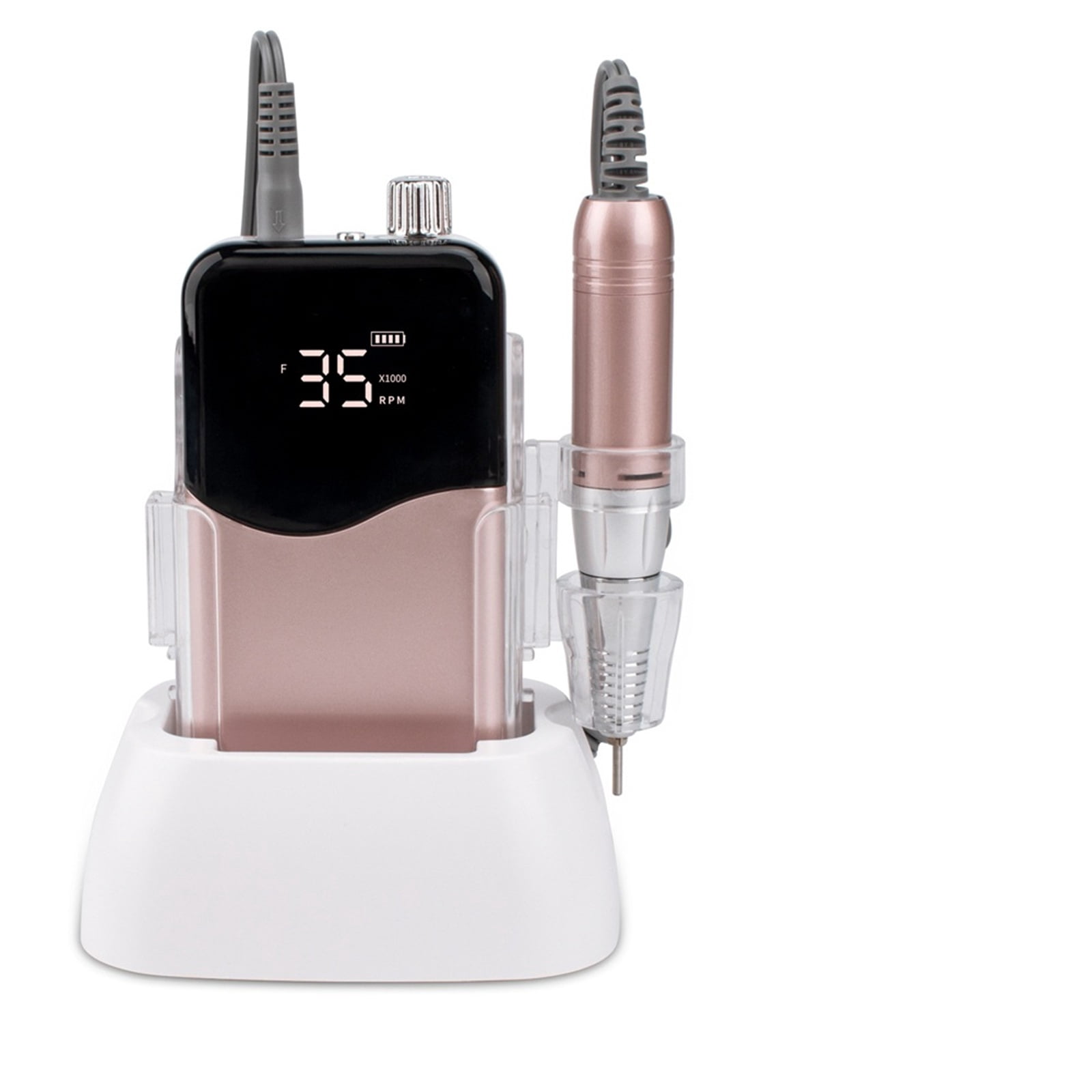 Professional Manicure Electric Nail Drill Machine 35000RPM Cordless Nail File Rechargeable Nail Polishing Grinder For Nails