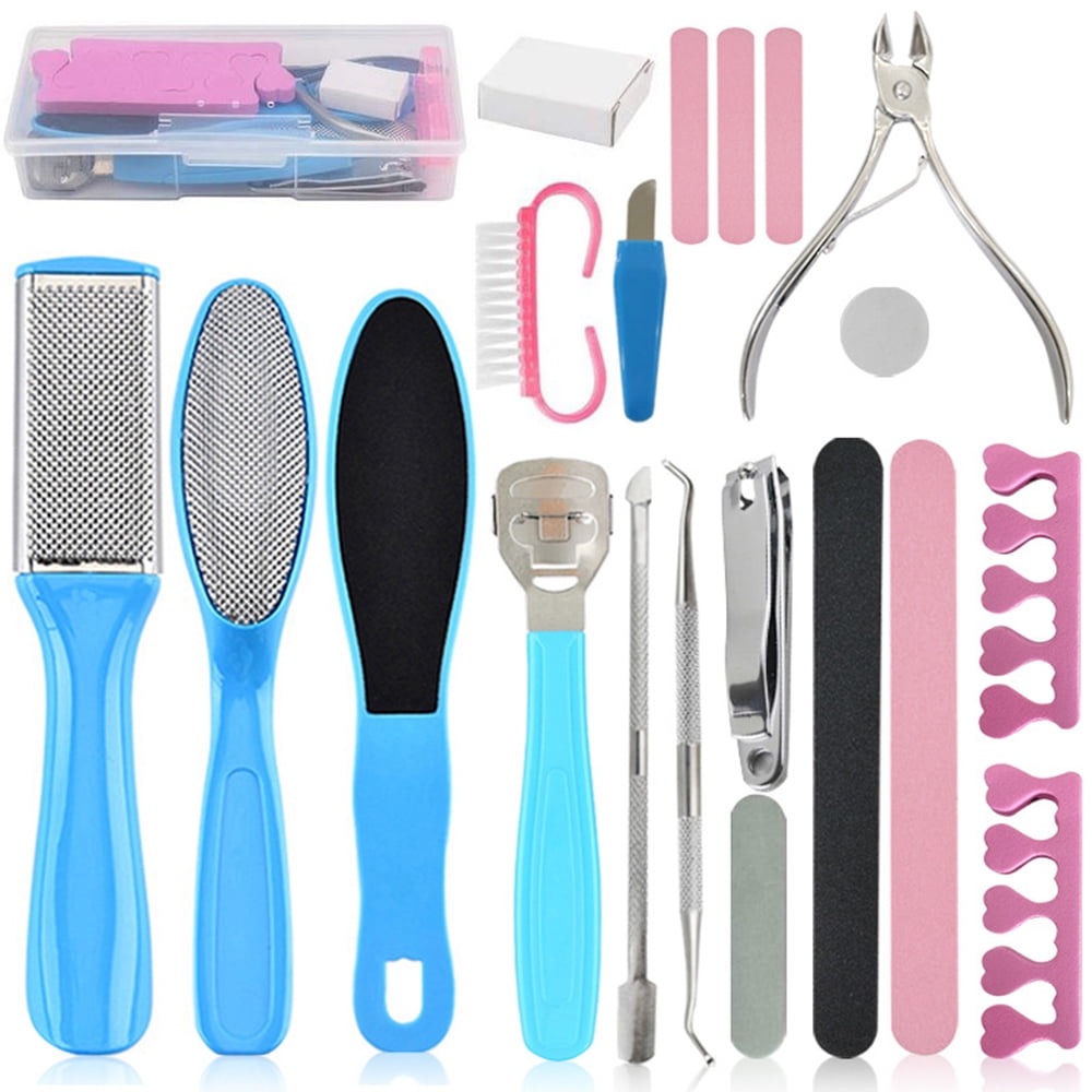 Professional Pedicure Tools Set, Nail Pedicure Care Kit Callus Remover –  BABACLICK