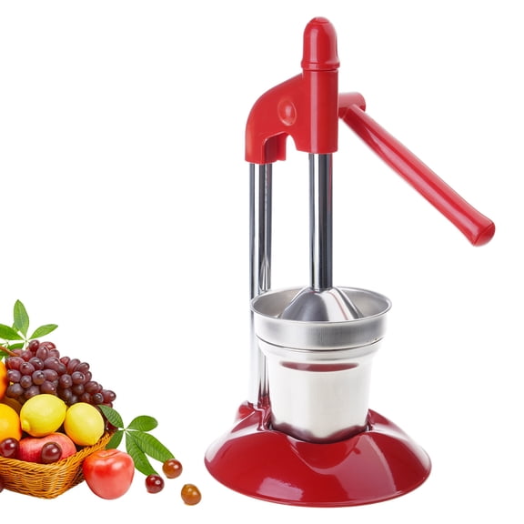 Professional Manual Fruit Liquid Extractor With Reinforced 304 Rustless Construction Ergonomic Handle Structure For Quick Morning Preparation