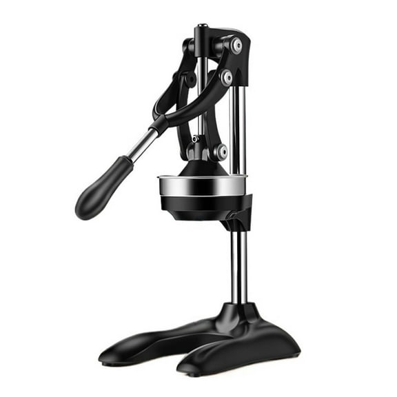 Professional Manual Juicer, Heavy Duty Stainless Steel Citrus Press for Maximum Orange & Pomegranate Juice