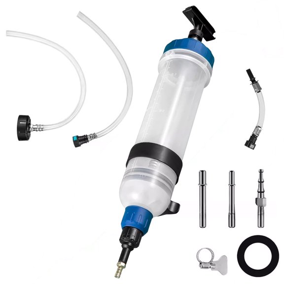Professional Manual Oil Extractor 1500ml Capacity Automotive Fluid Transfer Solution Fluid Extractor Tool