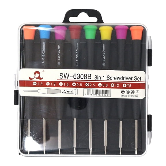 Professional Manual Screwdriver Set Durability 45# Steel Construction For Various Repair Tasks Household Maintenance