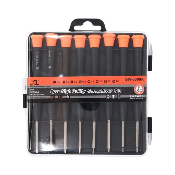 Professional Manual Screwdriver Set Durability 45# Steel Construction For Various Repair Tasks Household Maintenance