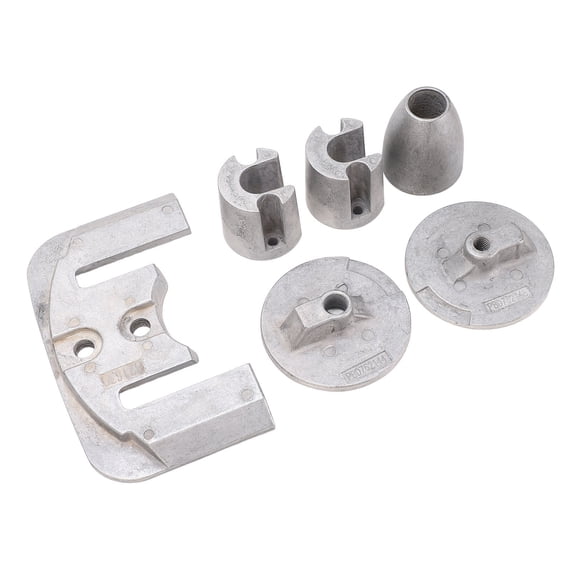 Professional Marine Aluminum Anode Kit Direct Replacement Corrosion Proof Boat Zincs Components Compatible with Bravo III Sterndrive 2003 Later Heavy Duty Hardware