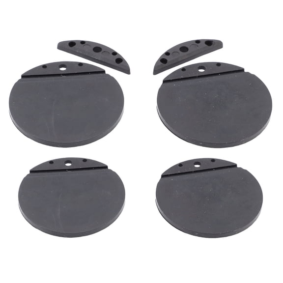 Professional Marine Flapper Scupper Replacement Kit Rubber Boat Deck Drain Valve Repair Set for Stainless Steel and Plastic Hulls Dual Sizes 1.87 inches / 4.75 cm and 1.57 inches / 3.99 cm