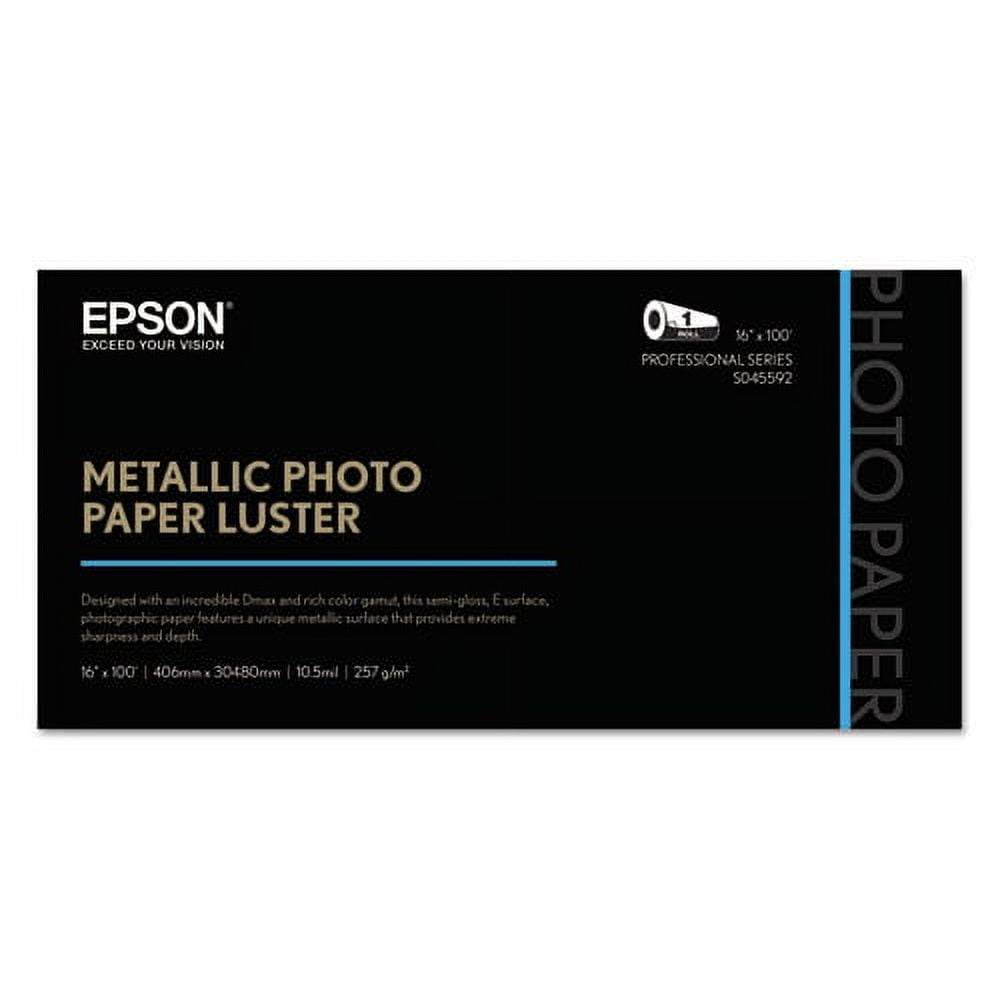 Epson Premium Glossy Photo Paper Rolls, 16 x 100 ft, Roll 