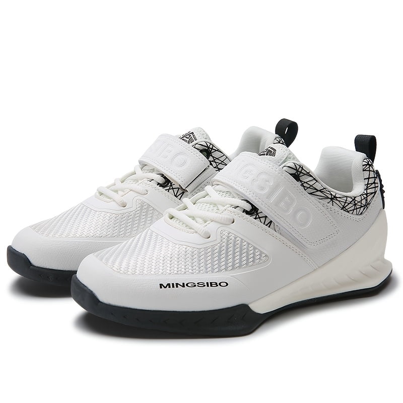 Professional Men'S Squat Shoes - 0.79inch Elevated Heel, Wide Toe Box ...