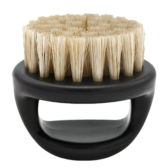 Professional Men's Beard Care Brush Boar Hair Bristles With Ergonomic Handle Comforable Mustache Grooming Tool