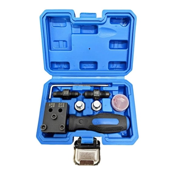 Professional Metal Brake Line Flaring Kit Includes 7 Different Size for Car