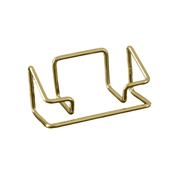 Professional Metal Card Organiser For Business Meeting And Conference Desktop Business Card Display Stand Hold 70 Sheets