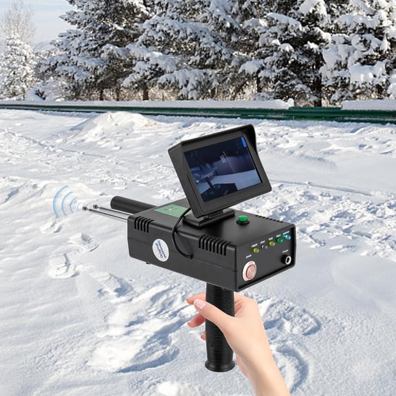 Professional Metal Detector for Adults, Metal Scanner w/3D LED High Definition Screen, 3937ft Range  98.4 ft Depth Metal Finder for Gold Silver Diamond Copper Mineral Prospecting (2000mAh)