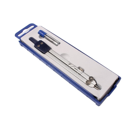 Professional Metal Drawing Compass Drafting Tools with Refill for Student Math Geometry School Office Stationery Supplies