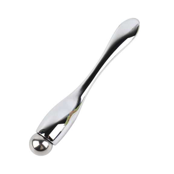 Professional Metal Eye Cream Roller Wand & Light Luxury Face Massager Tool for Promoting Cream Absorption and Relieving Puffy Eyes, 3.2 inches / 8.2 cm