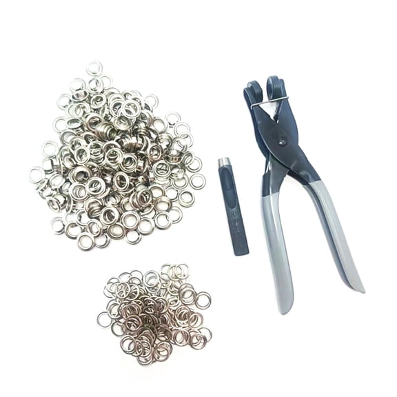 Professional Metal Grommet Setting Tool Push Button Pliers For Fabric 10mm Inner Diameter Complete