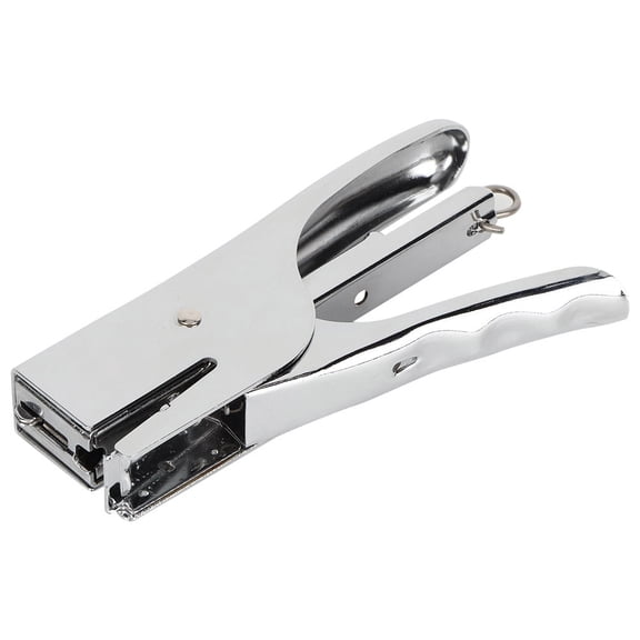 Professional Metal Hand Plier Stapler Manual Desktop Binding Machine for Office, Heavy Duty Steel Body Paper Stapling Tool, Compact Size (14.00 x 8.00 x 3.00 inches / 35.6 x 20.3 x 7.6 cm)
