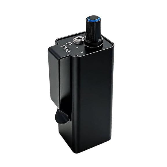 Professional Metal Headphone Amplifier 6.35mm/XLR Input in Ear Headphone Monitor 3.5mm Output For Studio Recording