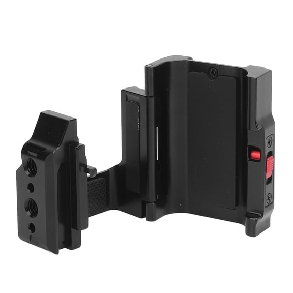 Professional Metal Pocket Camera Extension Frame Adapter Base with Cold Shoe Mount 1/4 Inch Thread Shockproof Protective Quick Mount Cage Rig for Pocket 3 (7 inches / 17.8 cm)