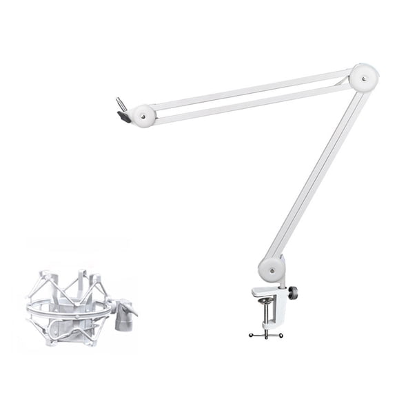 Professional Mic Boom Flexible Adjustable Microphone Stand Mount with/without Windshield for Studio and Home Recording