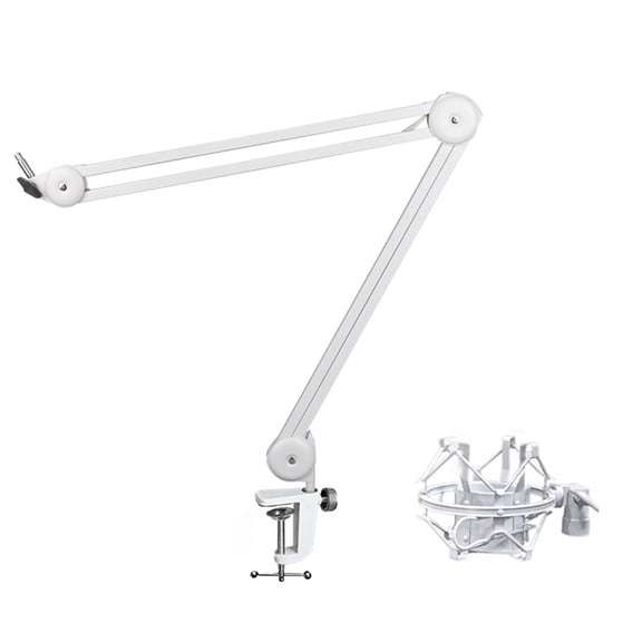 Professional Mic Boom Flexible Adjustable Microphone Stand Mount with/without Windshield for Studio and Home Recording