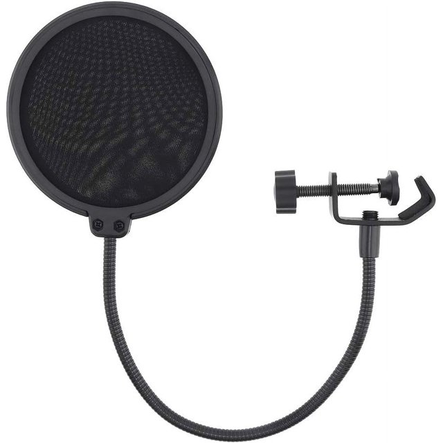 Hakeeta Pop Filter Mask,15.5cm Diameter Pop-up Filter Spray Hood
