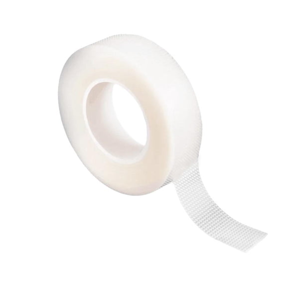 Professional Micropore Eyelash Extension Tape - White Non-Woven Fabric Lash Tape Rolls for Makeup Artists & Personal Use, 9m Length