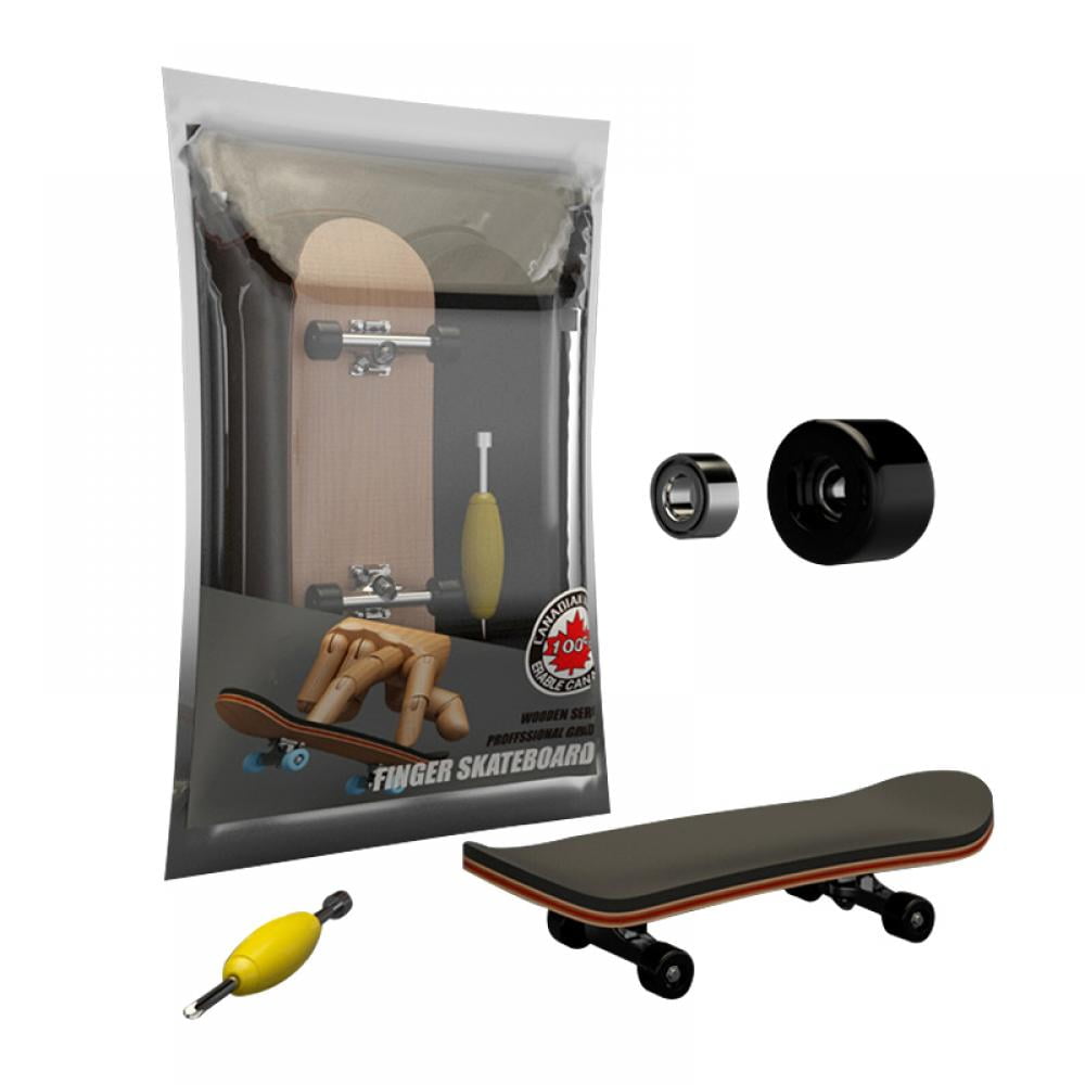 Wood Finger Skateboard Professional Fingerboards Wheels with 