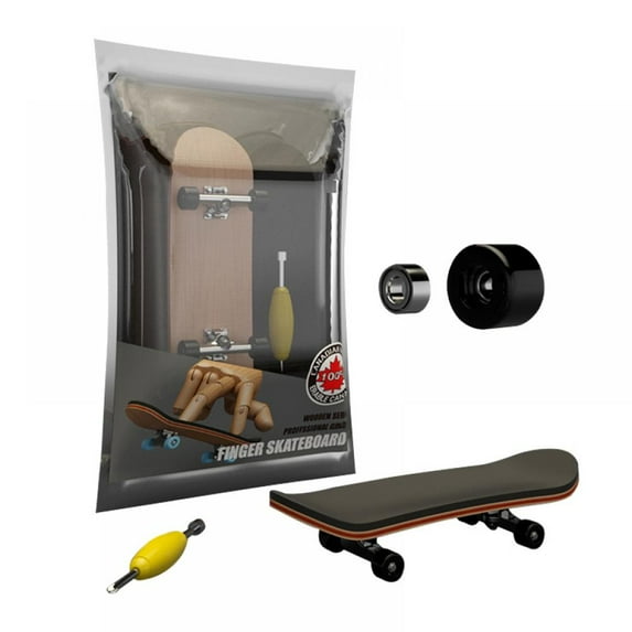 Professional Mini Fingerboards/ Finger Skateboard,Black Wheel