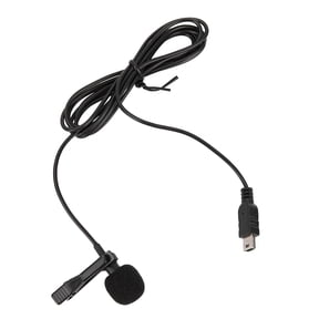 Professional Mini USB Stereo External Microphone with Clip for GoPro Hero 3 / 3+ / 4 Cameras