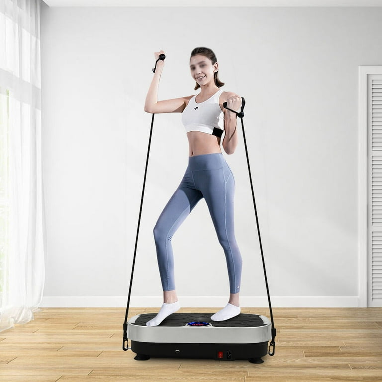 Professional Mini Vibration Plate Mini Exercise Board W/ Bluetooth Remote