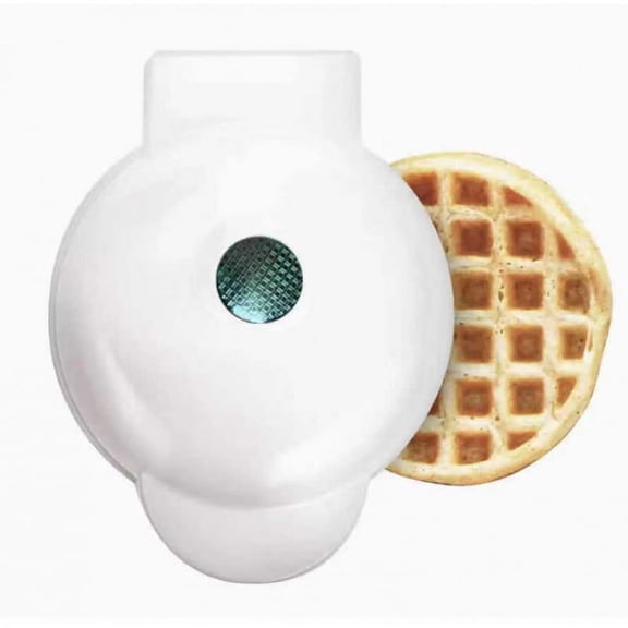 Professional Mini Waffle Maker for Home Breakfast, Non-Stick Portable Waffle Iron for Individual Pancakes and Snacks, Fast Heating Electric Griddle, Compact Kitchen Appliance