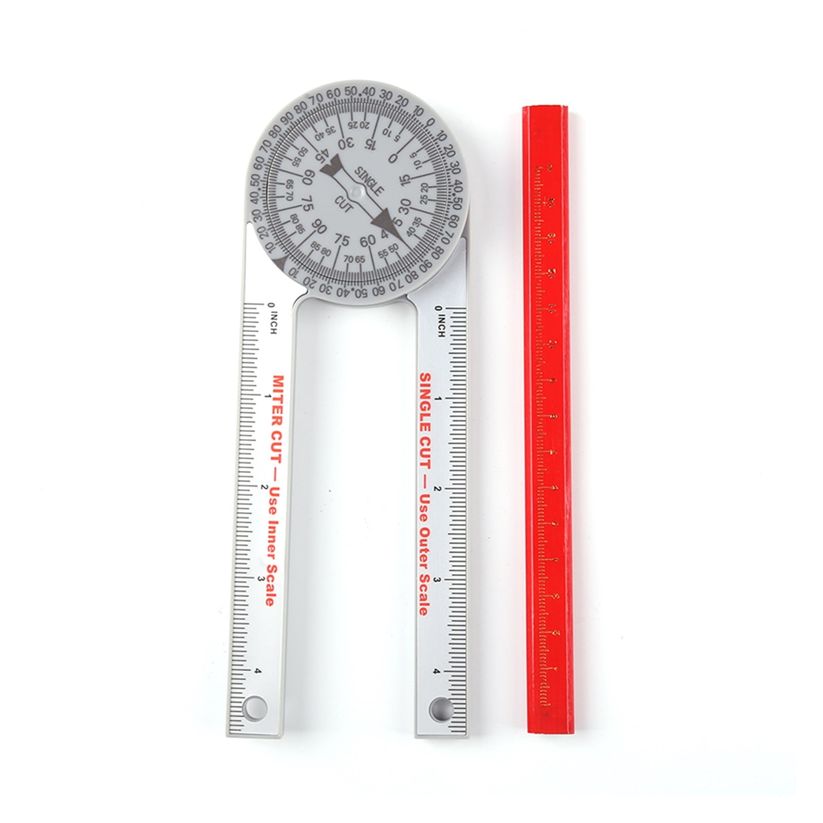 Professional Miter Saw Protractor Angle Finder Precision Miter Angle Finder for Carpenters Plumbers Bevel Protractor Woodworking ,for Accurate Evaluation