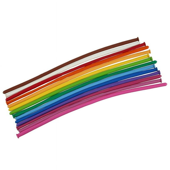 Professional Modelling Balloons - 260q Pack of 100,100 x Balloons,Multicolor