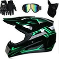 CNMF Professional OffRoad Racing Motorcycle Helmet Set for Adults with