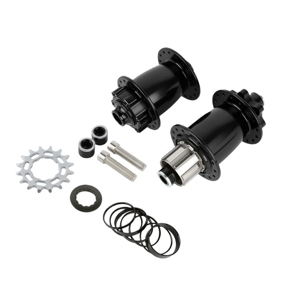 Professional Mountain Bike Hubs 6 Pawl Freehub Aluminum Alloy 32H Spokes Hole Light Weight Front 100 mm Rear 135mm Axles