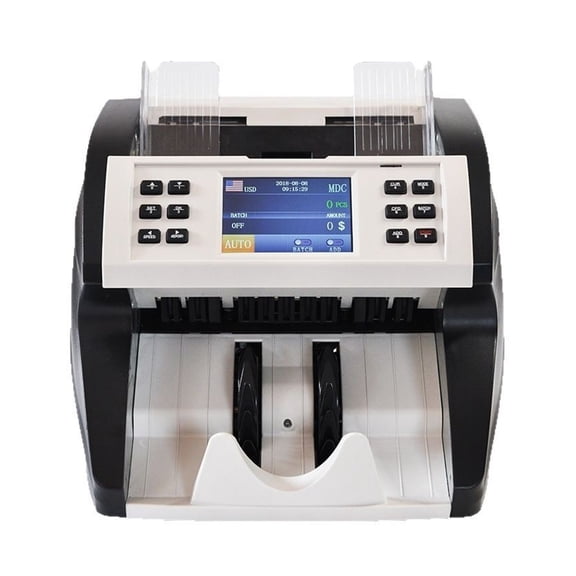 Professional Multi-Currency Cash Counting Machine with Total Amount Function