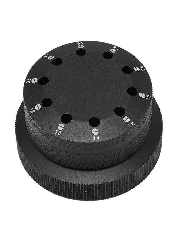 Professional Multifunctional Screwdriver Display Rotating Base Stand, Black (5.12 inches / 13 cm)