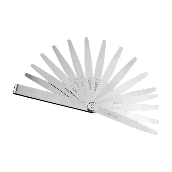 Professional Multiple Thickness Feeler Gauge Set with Double Marking Suitable for Task in Engineering and Repair