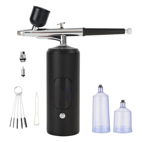 Professional Multipurpose Pneumatic Sprayer Guns 7.4V Copper Alloy Design Suitable For Skincare Creative Airbrushing