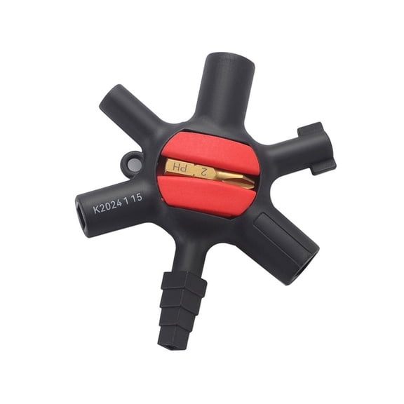 Professional Multipurpose Utility Tool Cabinet Key Wrench With 9 Functions For Switchboards And Stopcock‌ Operate