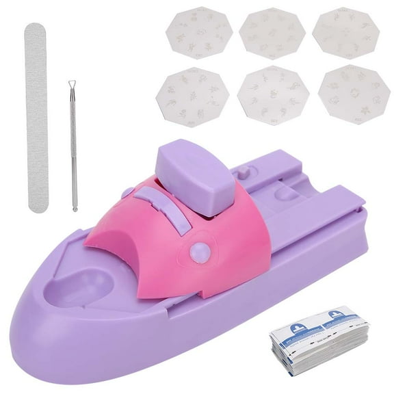 Professional Nail Art Printing Machine DIY Templates Pattern Stamper Kit Manicure Tool