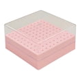 thumbnail image 1 of Professional Nail Bit Organizer Box 100 Slot Capacity Practical Plastic Storage, 1 of 8
