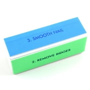 Professional Nail Buffer Block, 4 Way Buffer Block Shine File Polish Nail Art Manicure Pedicure Tool, 1pc