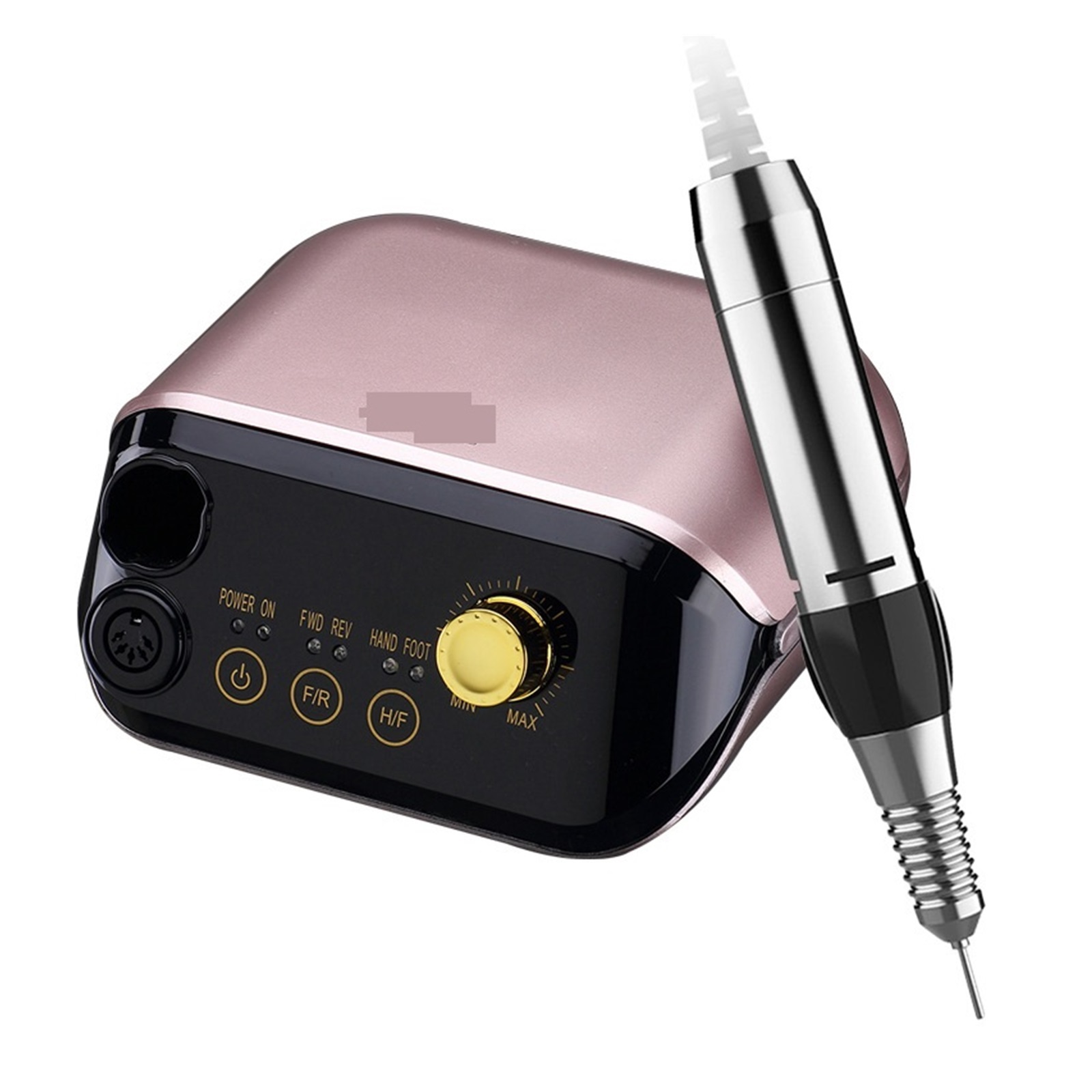 Professional Nail Drill Machine 35000 RPM With Foot Pedal,Electric Nail File For Gel Nails, Acrylic, Manicure Pedicure Polishing Remover Tool Kit ,Low Noise