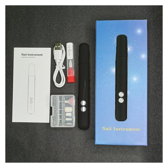 Professional Nail Drill Machine, Electric Manicure Milling Cutter Set, Nail Files Drill Bits, Gel Polish Remover Tools